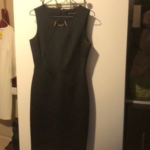 Ivanka Trump black sheath dress 4